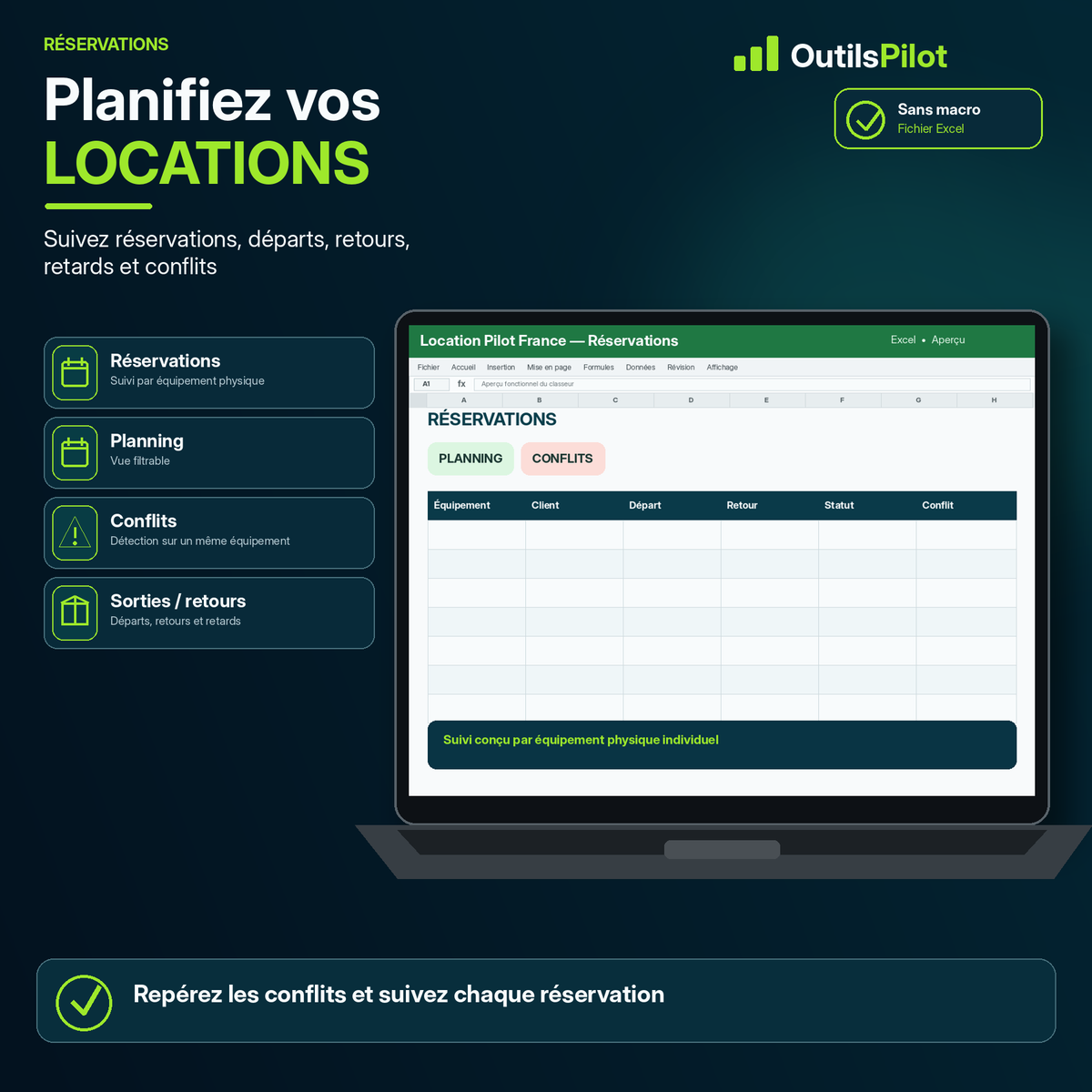 Location Pilot France — fonction clé — OutilsPilot