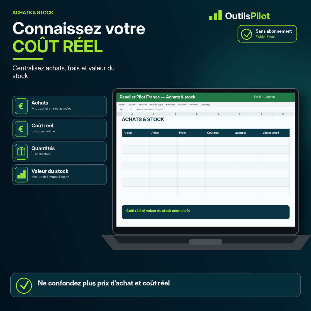 Reseller Pilot France — fonction clé — OutilsPilot