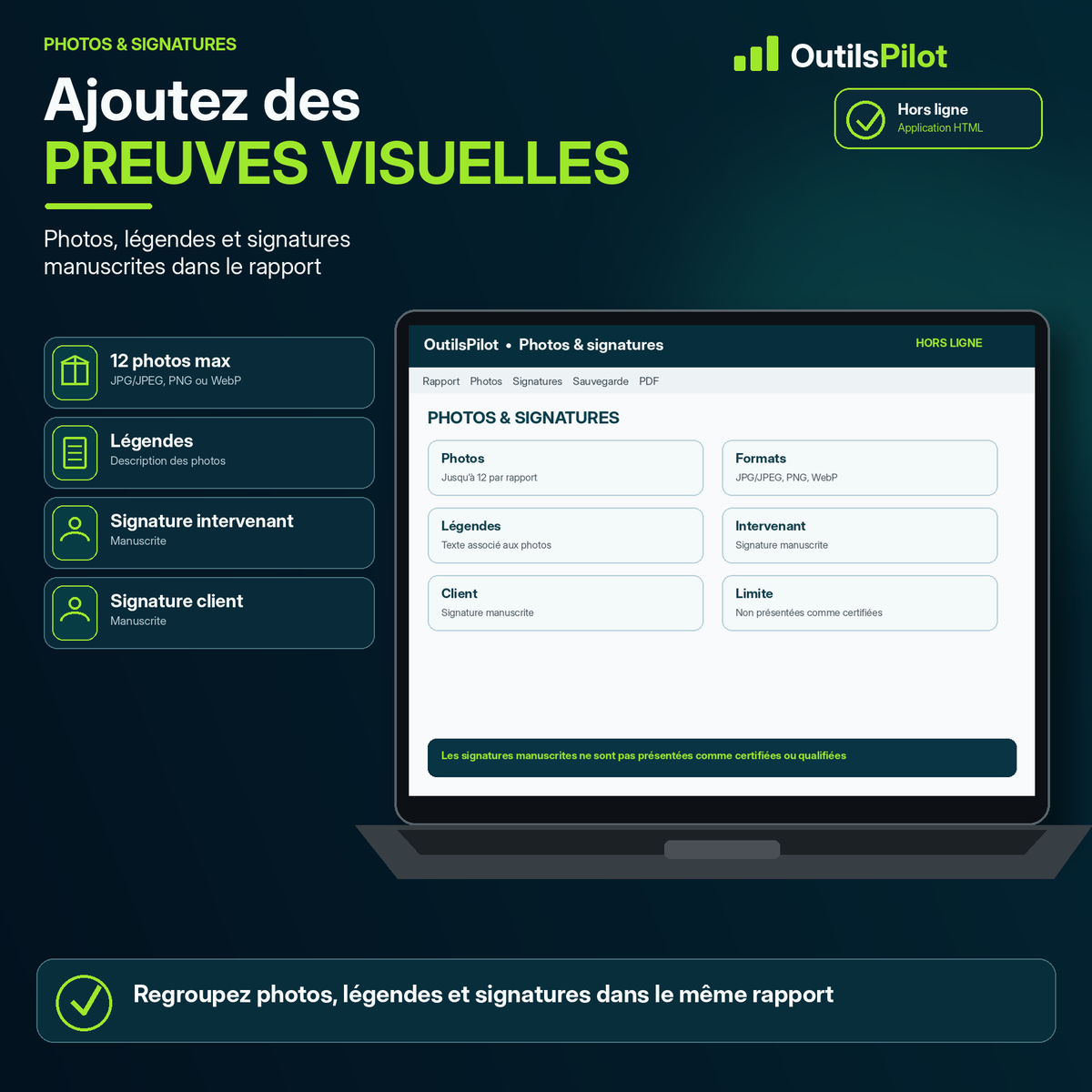 Rapport Pro France — fonction complémentaire — OutilsPilot