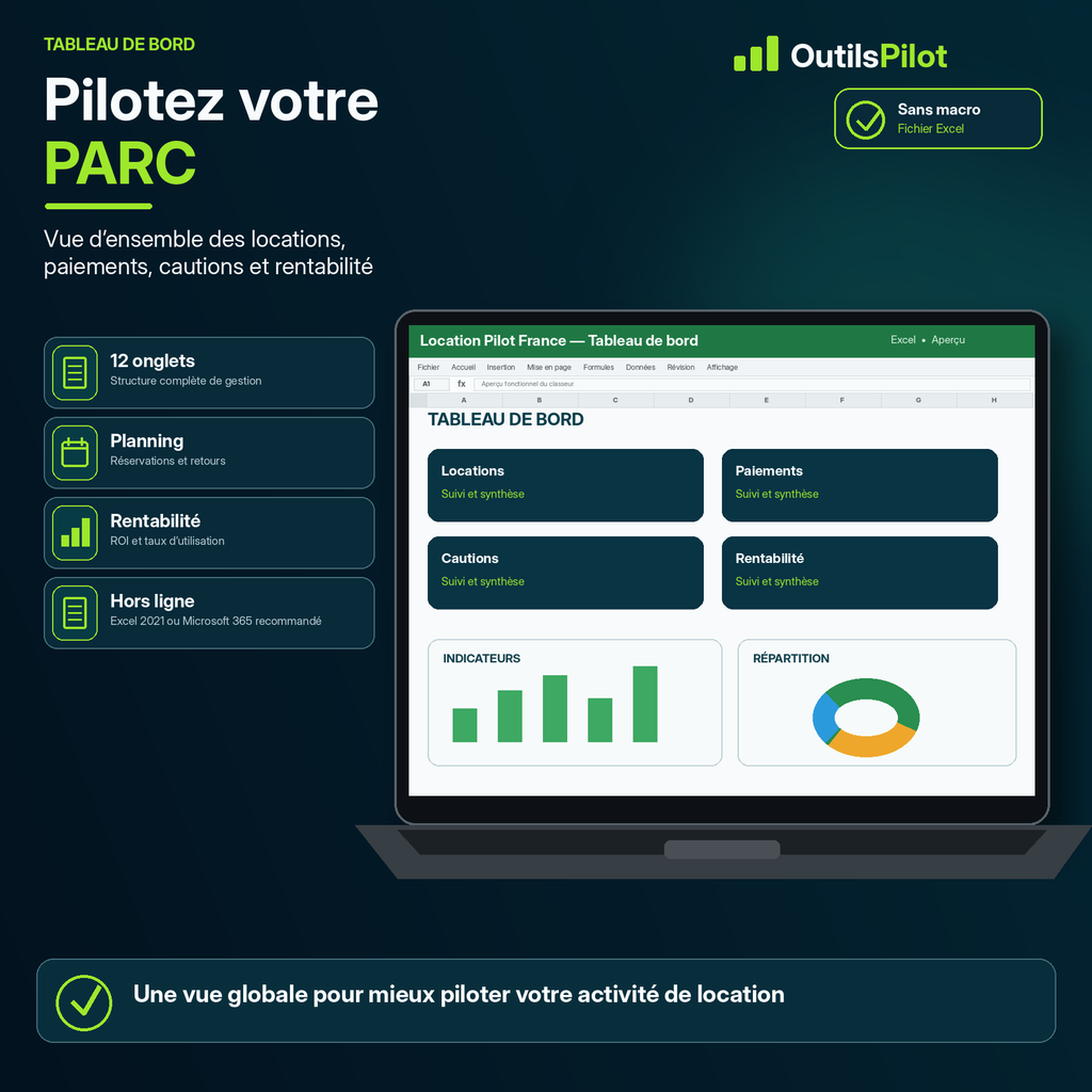 Location Pilot France — synthèse ou tableau de bord — OutilsPilot
